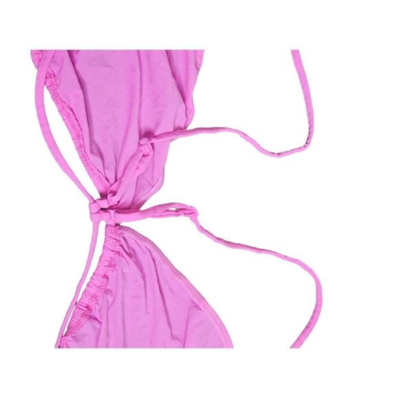 New with Tags SKIMS Micro Cording String Triangle Bra SZ 4X - Picture 6 of 8